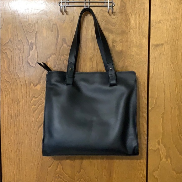 Able Handbags - Black Leather Able Bag